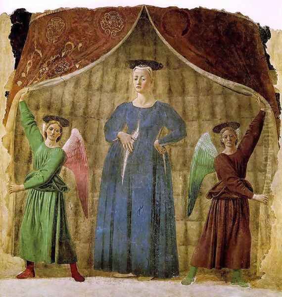 Madonna del parto 1467 by Piero della Francesca