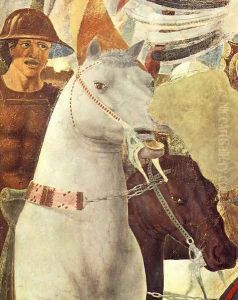 Battle between Constantine and Maxentius (detail) c. 1458 by Piero della Francesca