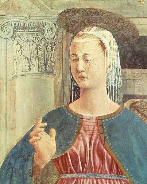 Annunciation (detail) c. 1455 - view 1