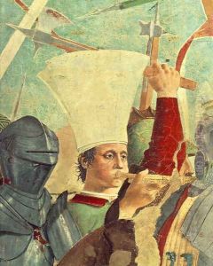 Battle between Heraclius and Chosroes (detail-1) c. 1460 by Piero della Francesca