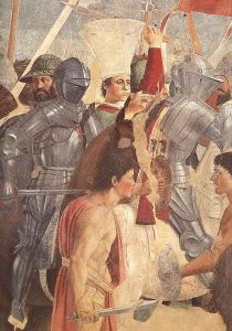Battle between Heraclius and Chosroes (detail-3) c. 1460 by Piero della Francesca