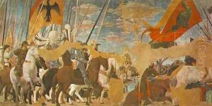 Battle between Constantine and Maxentius by Piero della Francesca