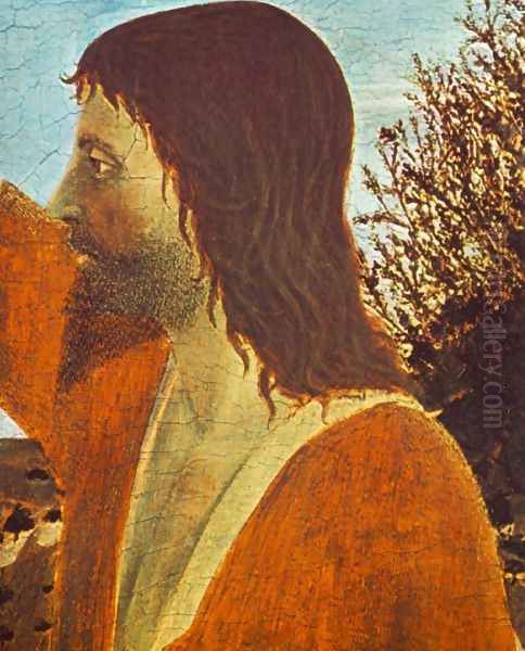 Baptism of Christ (detail-1) 1448-50 - view 1