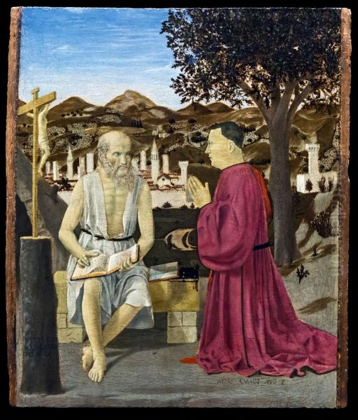 St Jerome and a Donor 1451 - view 1