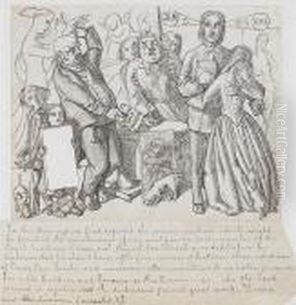 A Pre-raphaelite Studio Fantasy - view 1
