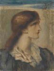 Profile Study Of A Woman's Head