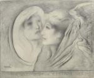 Sin Gazing Upon Eternal Death by Simeon Solomon