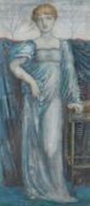 Study Of A Woman by Simeon Solomon