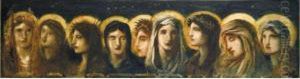 Love Joy Peace Longsuffering
Gentleness Goodness Faith Meekness Temperance by Simeon Solomon