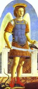 Archangel Michael by Piero della Francesca