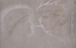 Good And Evil by Simeon Solomon
