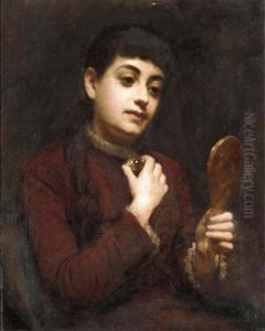 The Gold Pendant by Solomon Joseph Solomon