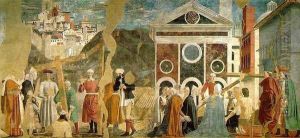 Discovery and Proof of the True Cross c. 1460 by Piero della Francesca