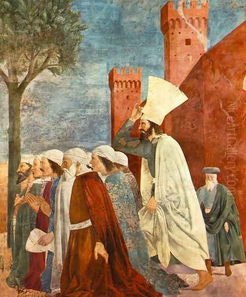Exaltation of the Cross- inhabitants of Jerusalem c. 1466 - view 1