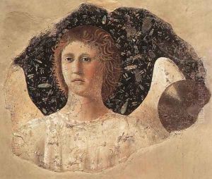 Head of an Angel (3) 1452 by Piero della Francesca
