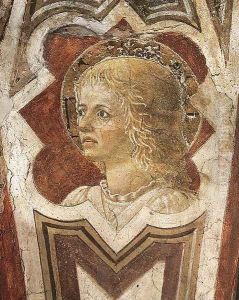 Head of an Angel (2) 1452 by Piero della Francesca