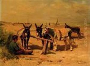 Awaiting A Ride by Louis Somers