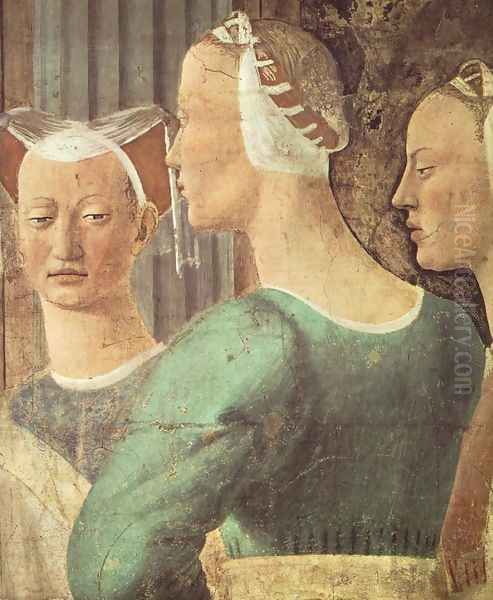 Meeting of Solomon and the Queen of Sheba (detail-2) c. 1452 - view 1