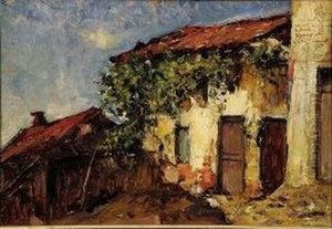 "case Ad Andezeno" 1922 by Giulio Sommati Di Mombello