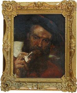 Mezczyzna Z Fajka by Ferdinand Sommer