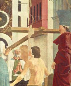 Discovery of the True Cross (detail) 2 by Piero della Francesca