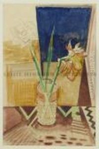 Flowers In A Vase by William Sommer