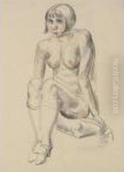 Seated Nude - view 1