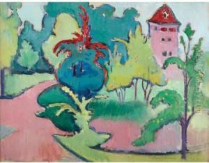 Fauve Landscape by William Sommer