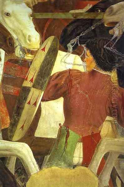 Battle between Heraclius and Chosroes (detail) 7 - view 1
