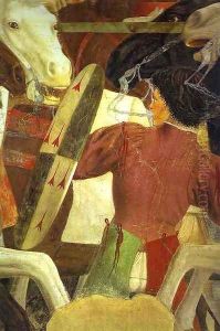 Battle between Heraclius and Chosroes (detail) 7 by Piero della Francesca