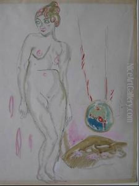 Standing Nude - view 1