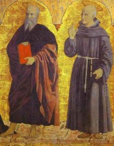 St. John the Evangelist and St. Bernardine of Siena