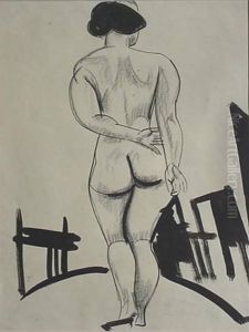 Pen And Ink On Paper, Signed In Pen