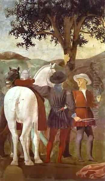 Legend Of The True Cross Adoration Of The Wood Detail 1452-1 - view 1