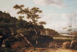 Paesaggio Con Pastori E Cavalieri Paesaggio Con Pastori E Cavalieri