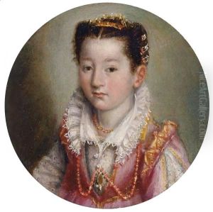 Portrait of a Girl 1580-83 by Lavinia Fontana