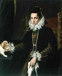 Portrait of Ginevra Aldrovandi Hercolani as a Widow by Lavinia Fontana