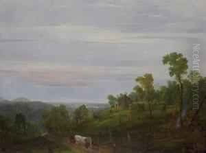 Cabin In The Woods by William Louis Sonntag