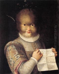 Portrait of a Girl Covered in Hair by Lavinia Fontana