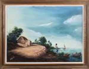 Island Shore Scene Island Shore Scene