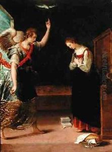 Annunciation by Lavinia Fontana