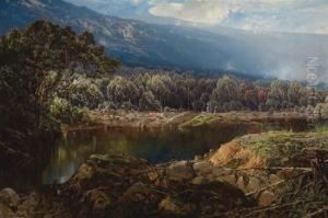 Morning In The Adirondacks by William Louis Sonntag