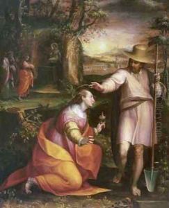 Noli me Tangere by Lavinia Fontana