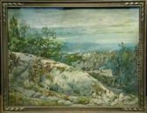 Wooded Overlook by William Louis Sonntag
