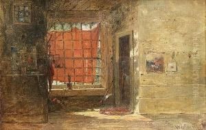 An Interior Looking Towards A Window by William Louis Sonntag