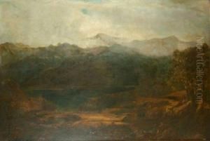 Mist In The Mountains by William Louis Sonntag