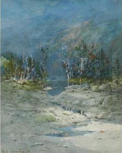 Landscape With Stream by William Louis Sonntag