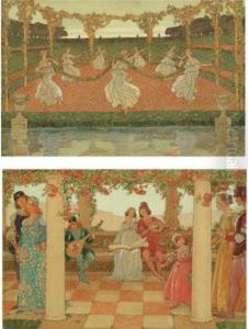 Summer's Joys: A Pair Of Watercolors