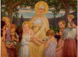 Vierge A L'enfant