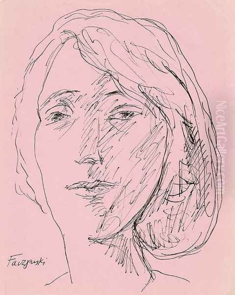 Woman's Face - view 1